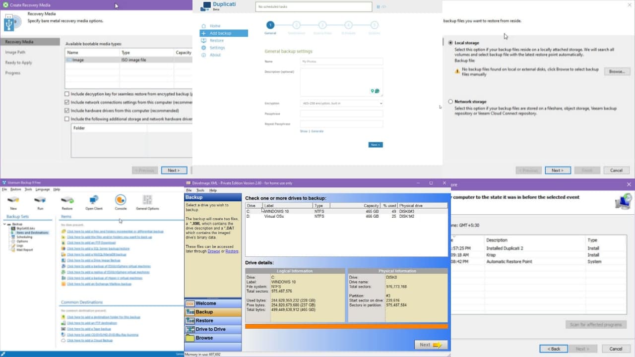 Zeitmaschine Alternative für Windows – 6 Zuverlässige Tools