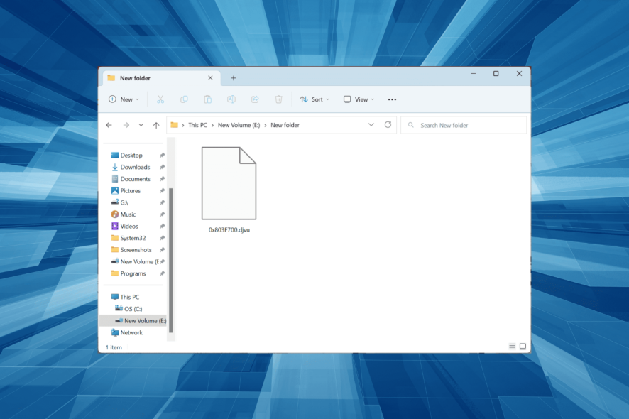 удалить расширение файла djvu в Windows