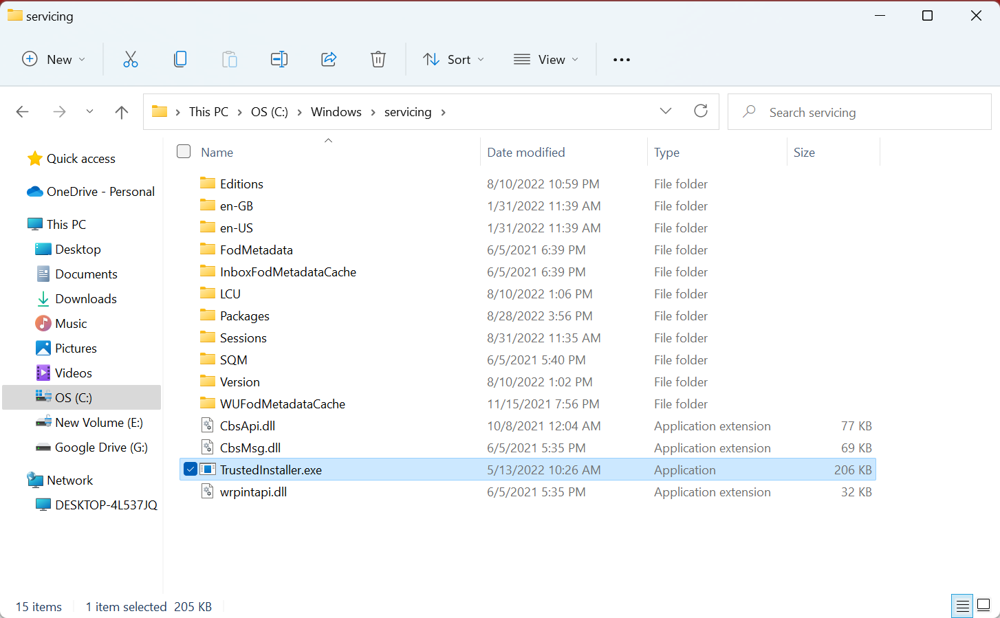 TrustedInstaller