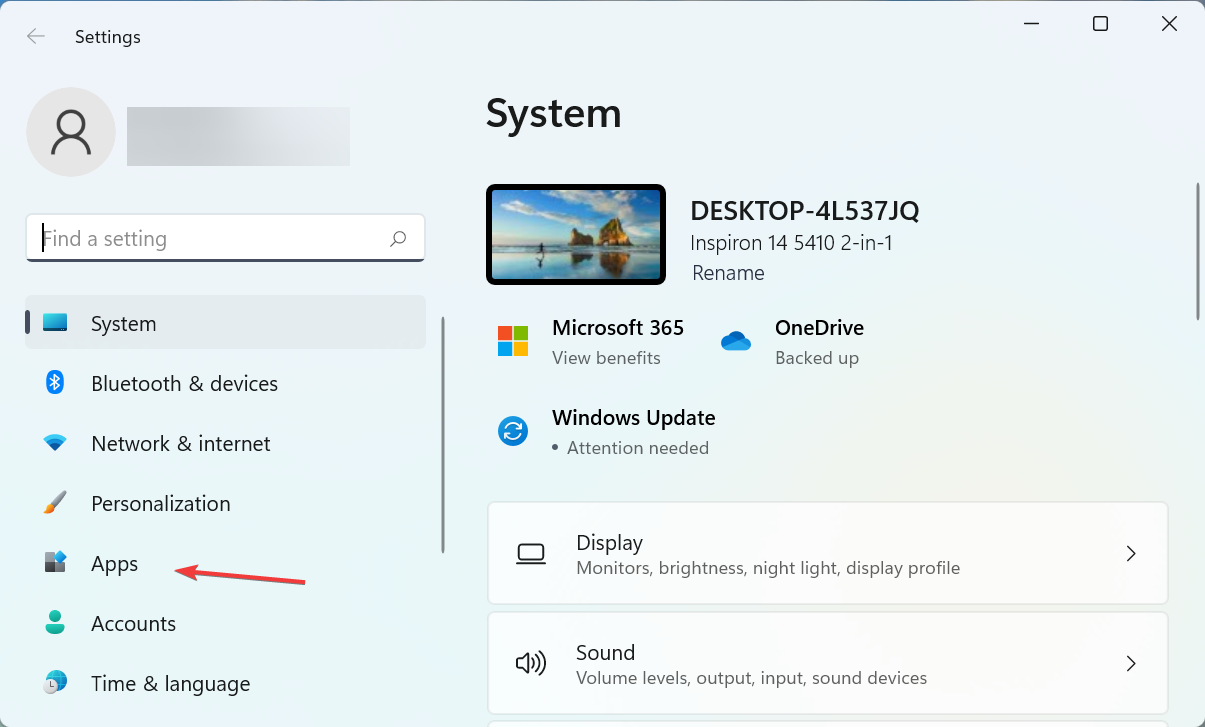 App per riparare il recupero errore windows 11