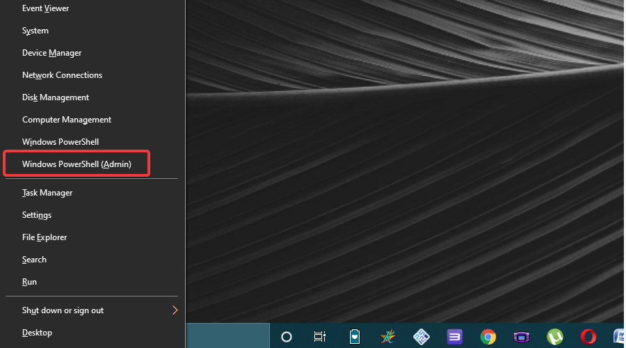 Windows + X コマンド