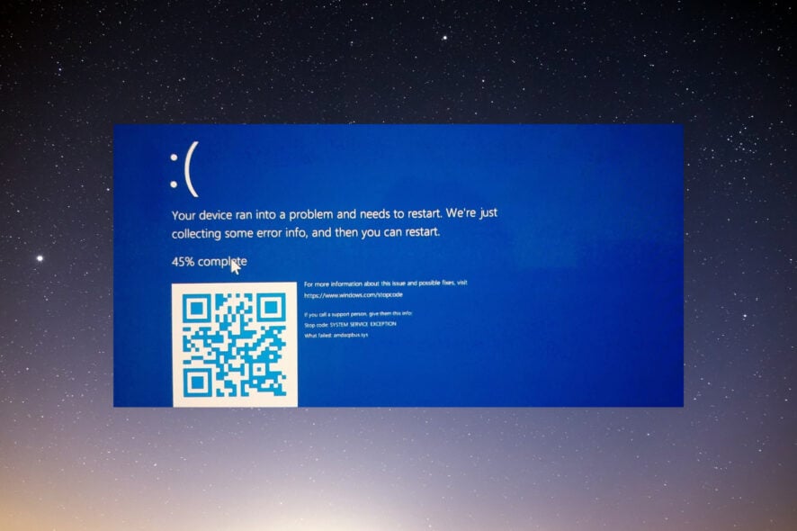 Cómo solucionar el error bsod amdacpbus.sys