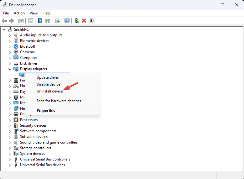 Update driver - grpahics driver amdihk64.dll