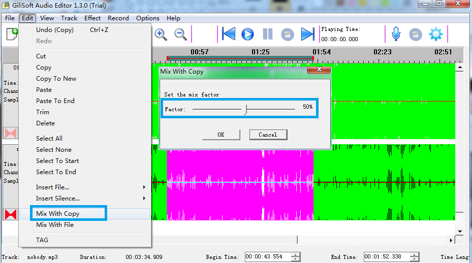 gilisoft audio editor