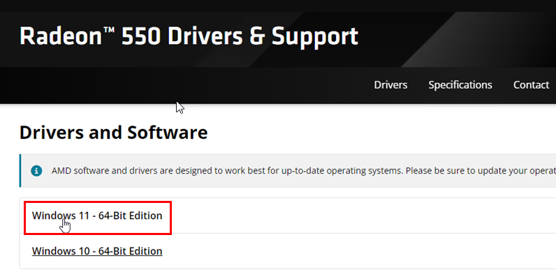 Drivers e Software