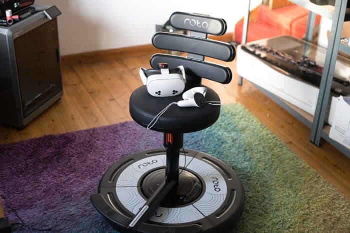 Critique de la chaise VR rotative RotoVR