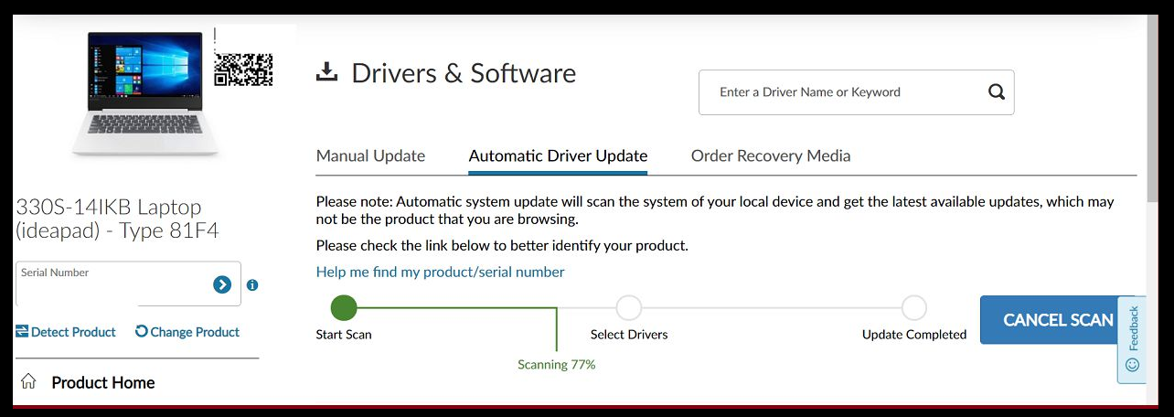 mettre à jour le BIOS sur Lenovo