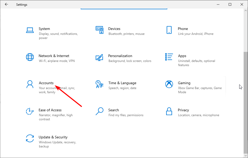 accounts remove windows 10 password