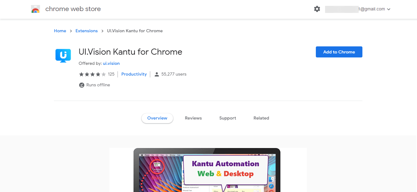 UI.Vision Kantu - how to automate browser actions