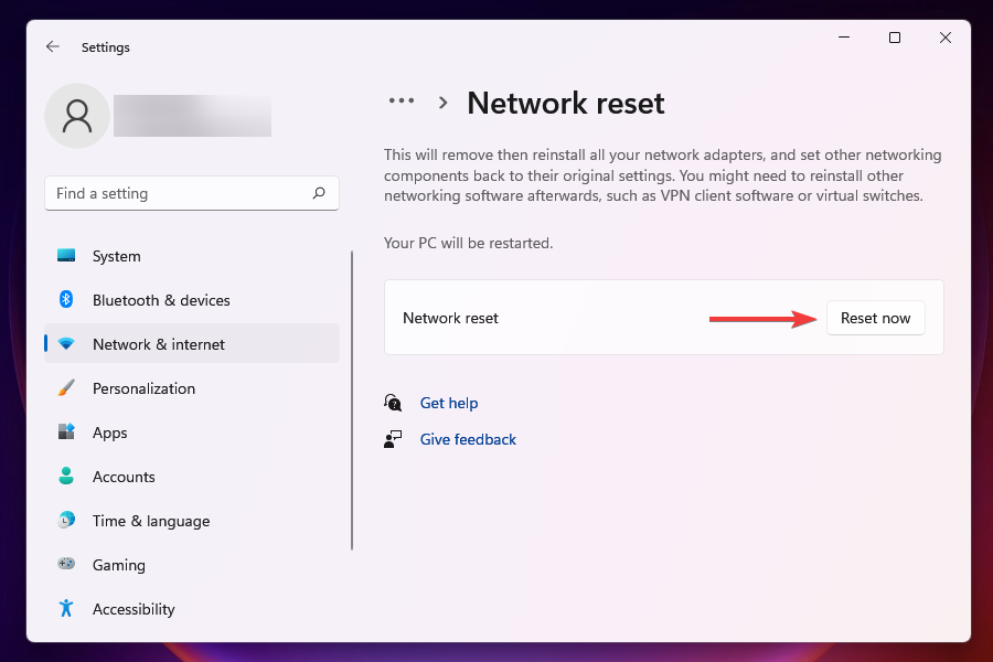 Ethernet-Adapter in Windows 11 zurücksetzen