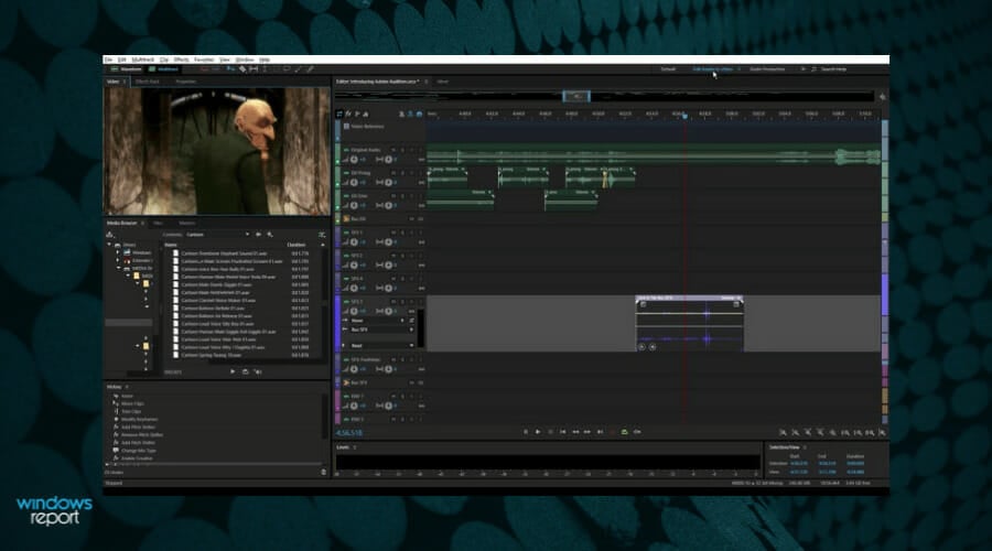 Adobe Audition 플랫폼