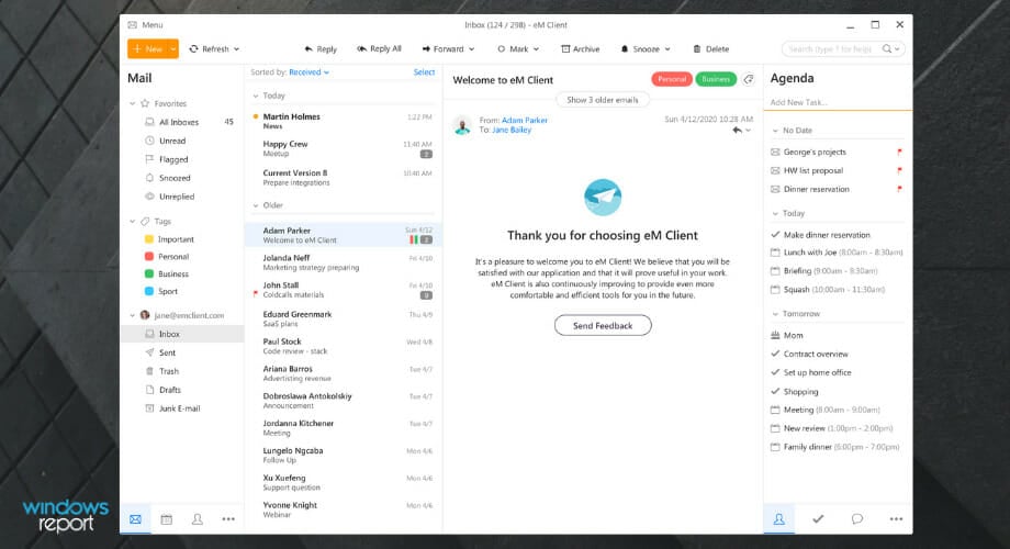 em bester Windows 10 E-Mail-Client
