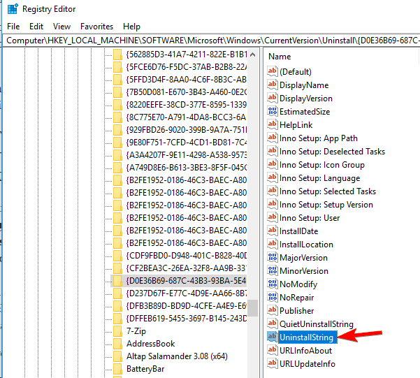 You do not have sufficient access to uninstall Hotspot Shield
