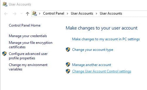 impostazioni di sicurezza attuali consentono a questo file di essere scaricato account utente-2