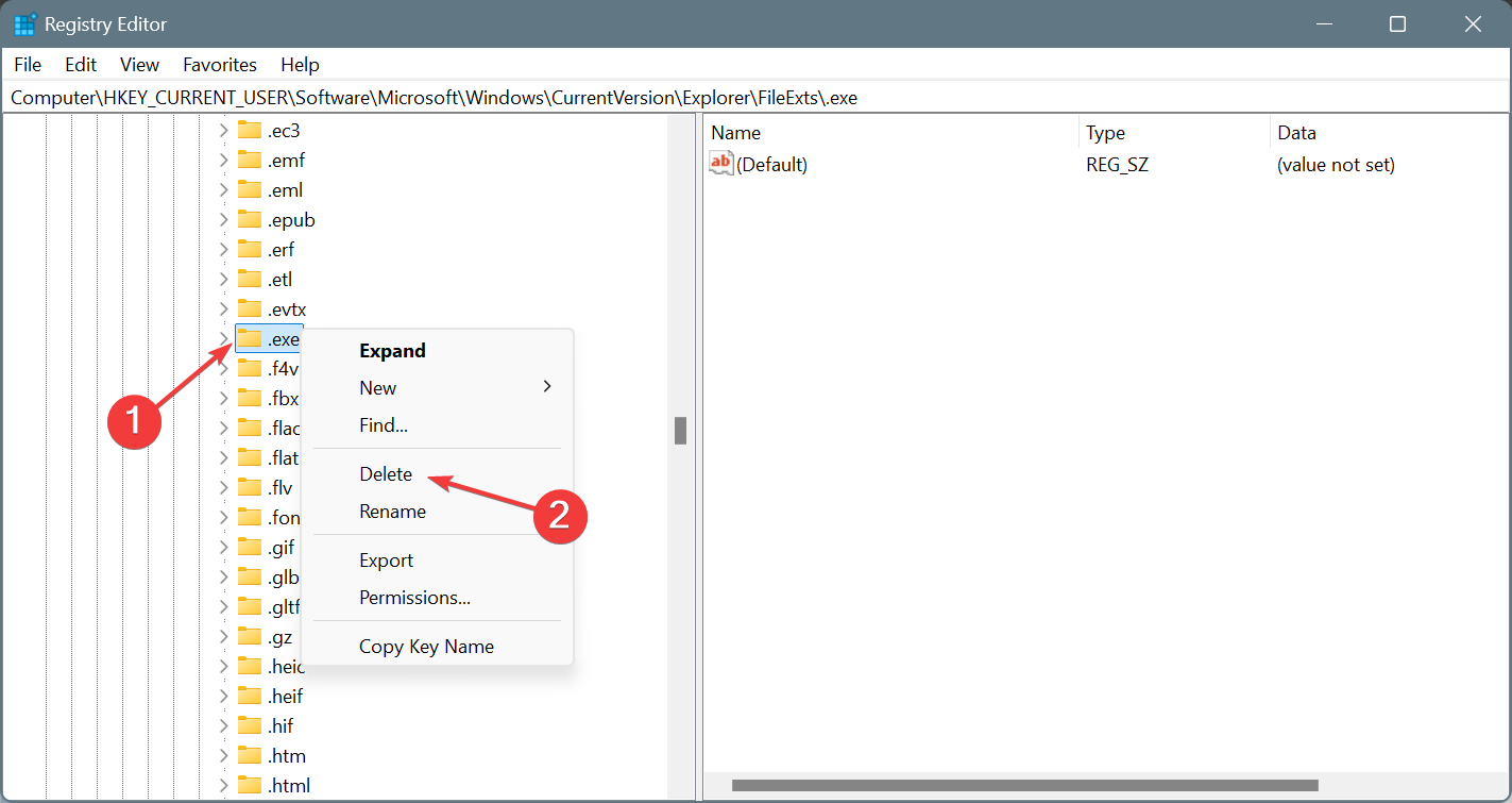 limpar associação de arquivos para corrigir msconfig abre no notepad windows 7