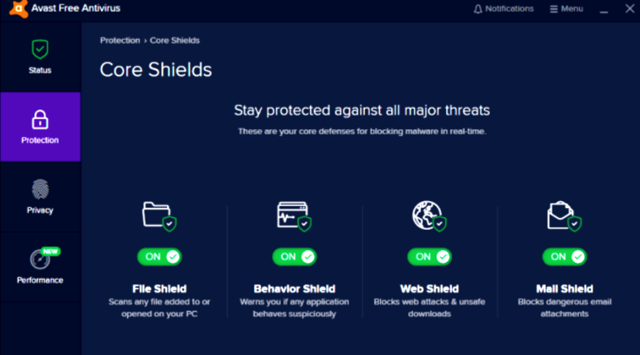 antivirus old pc