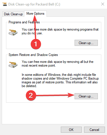 windows 10 vss error