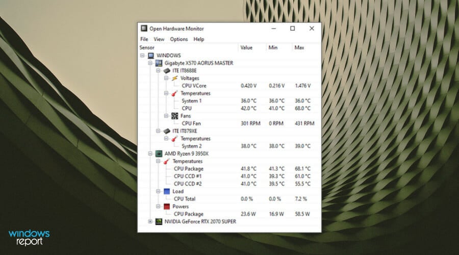 open hardware psu test software