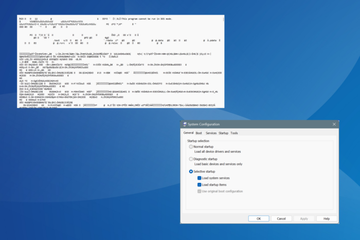 msconfig abre no notepad windows 7