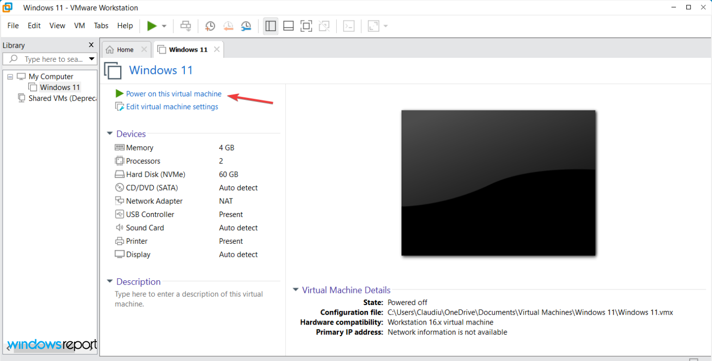 Instalación en VM
