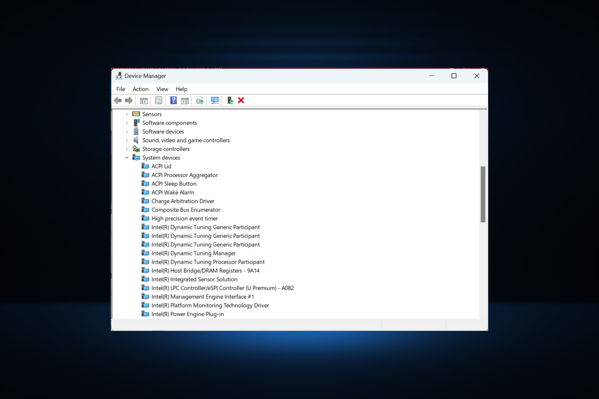 Windowsにインテルウォッチドッグタイマードライバーをインストールする