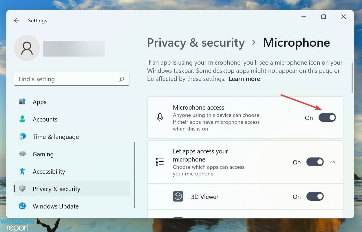マイクのアクセスでwindows 11の音声入力が動作しない問題を修正
