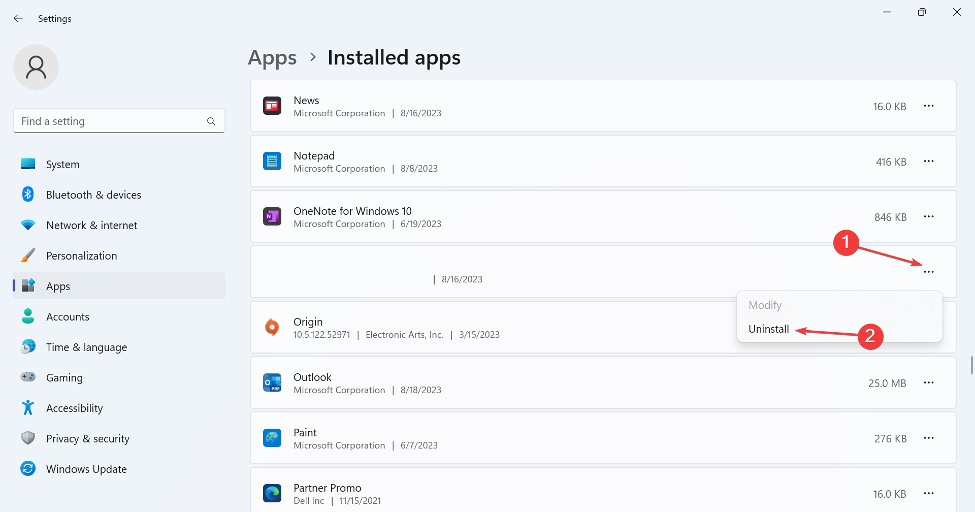 uninstall OneLaunch malware