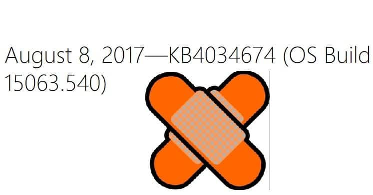 KB4034674 버그