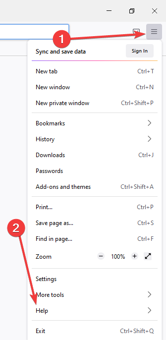 aiuto firefox