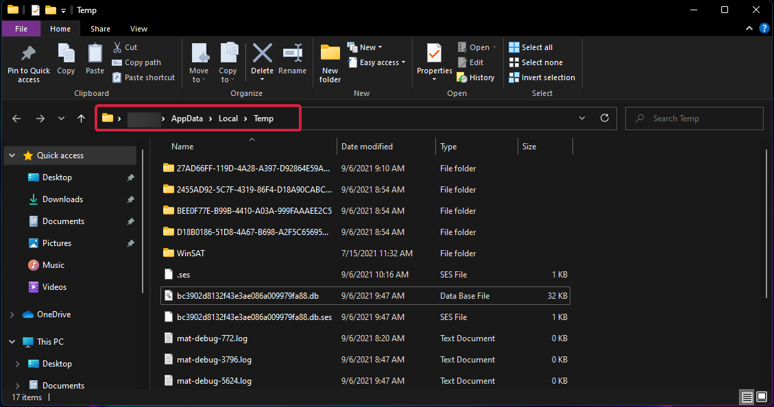 Windows 11のファイルマネージャー