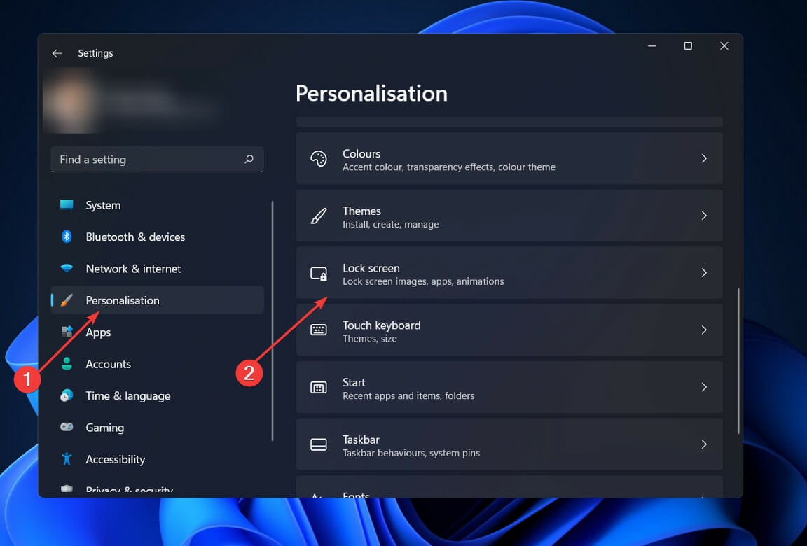 personnaliser écran de verrouillage windows 11 écran de verrouillage spotlight ne fonctionne pas
