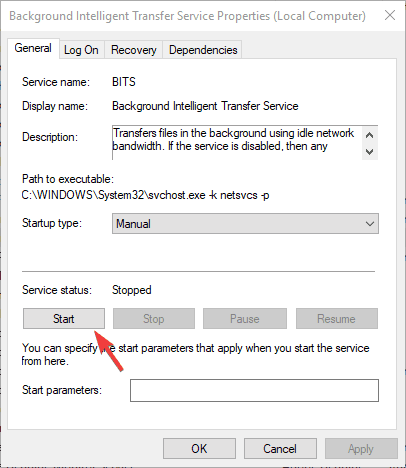 0x80080008 Server 2016