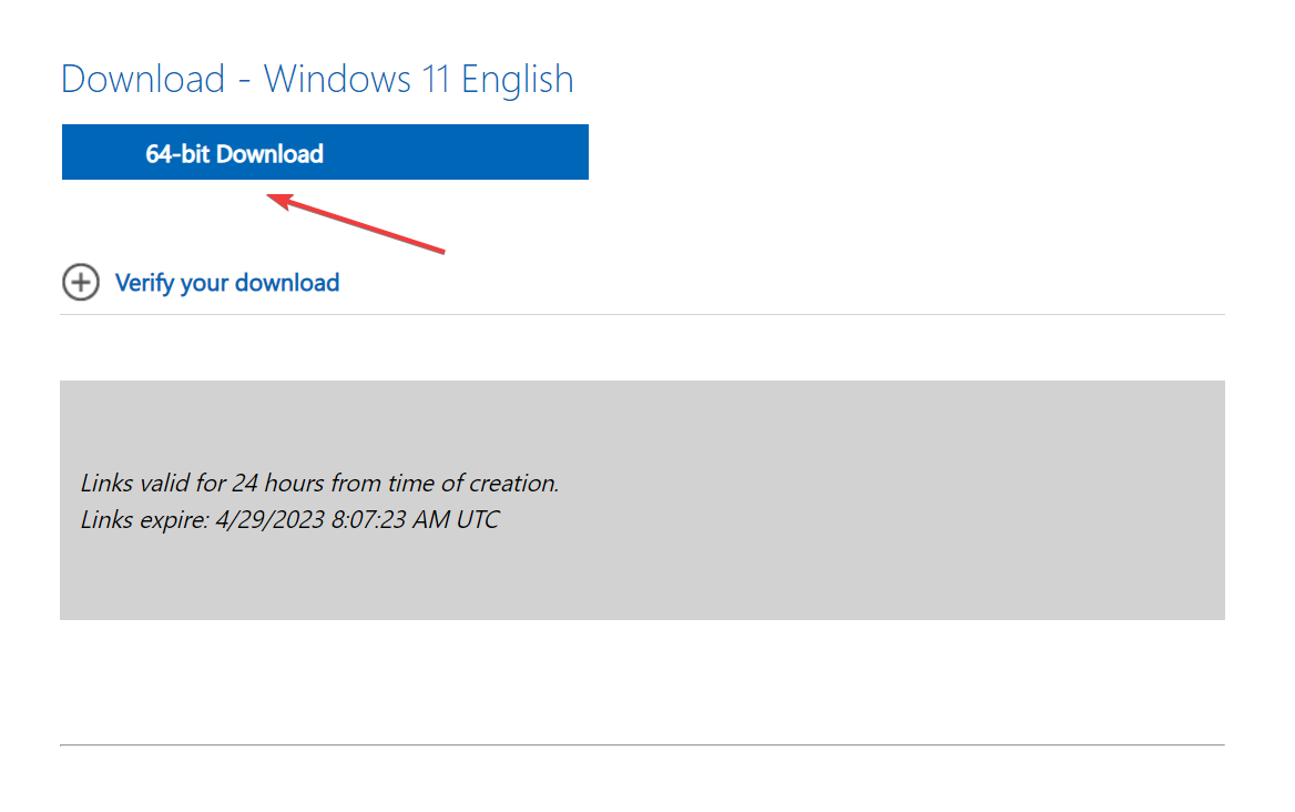 iso for Windows on New SSD Without USB
