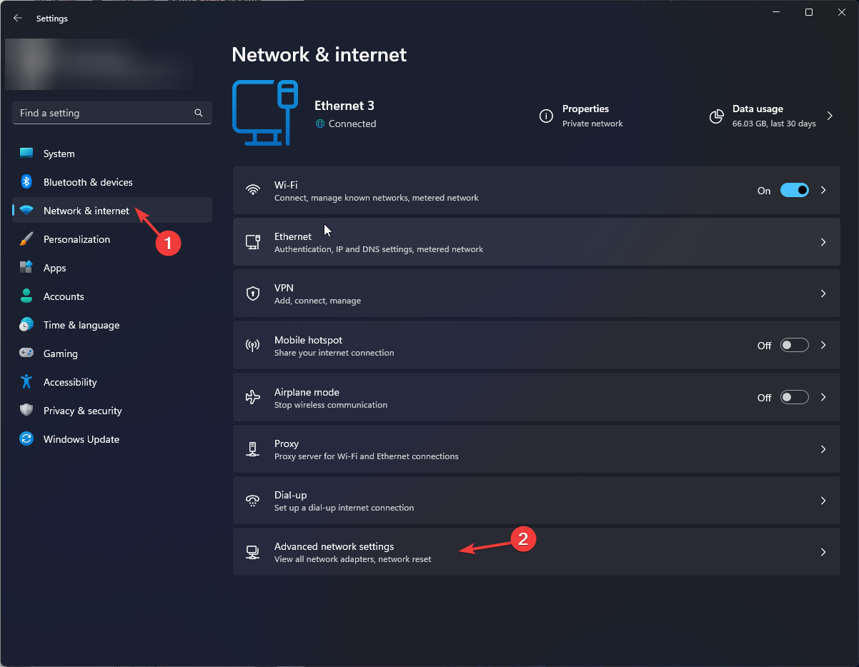네트워크 인터넷 - err_proxy_connection_failed