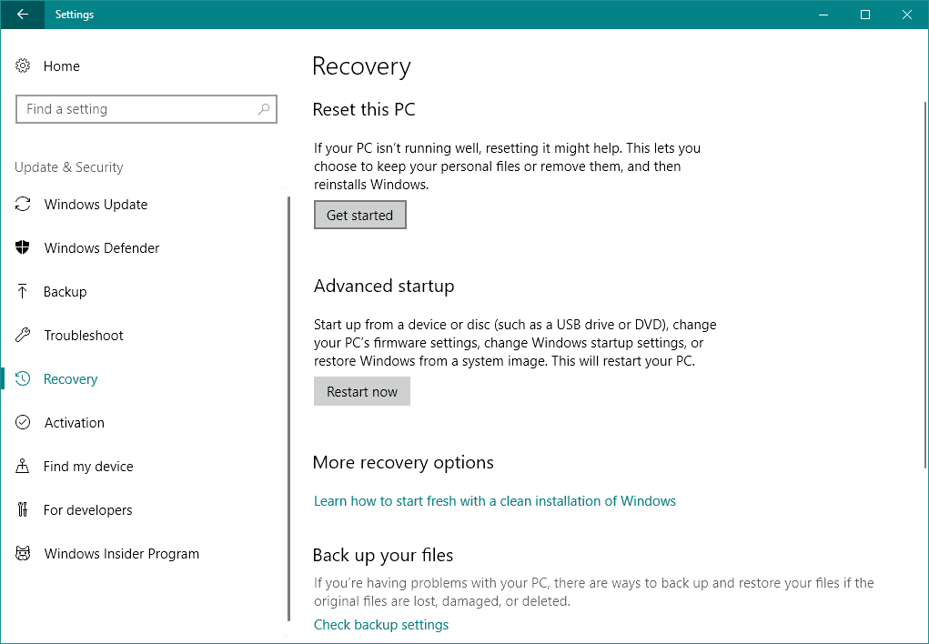 Windows 10 не может добраться до экрана входа