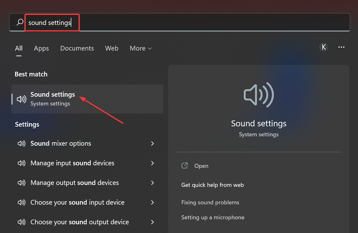 configurações de som para fones de ouvido não funcionando windows 11