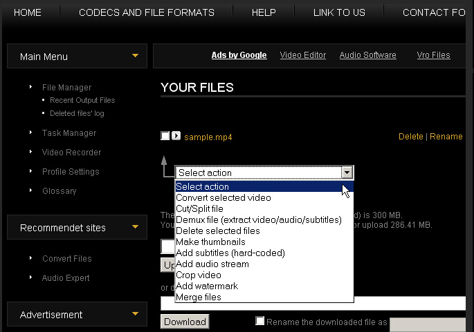 Video Toolbox editing video online