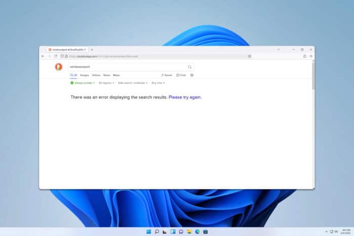 firefox fehler suchergebnisse anzeigen