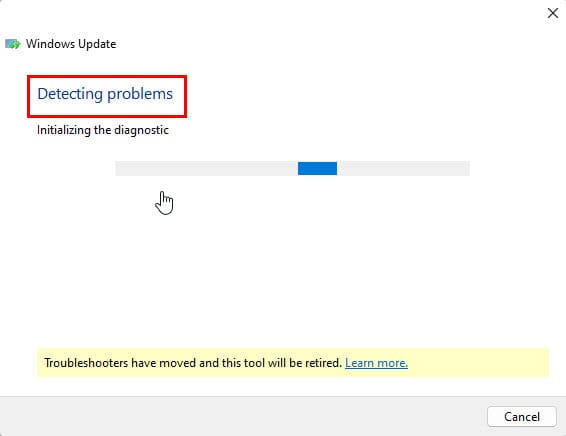 detecting problems