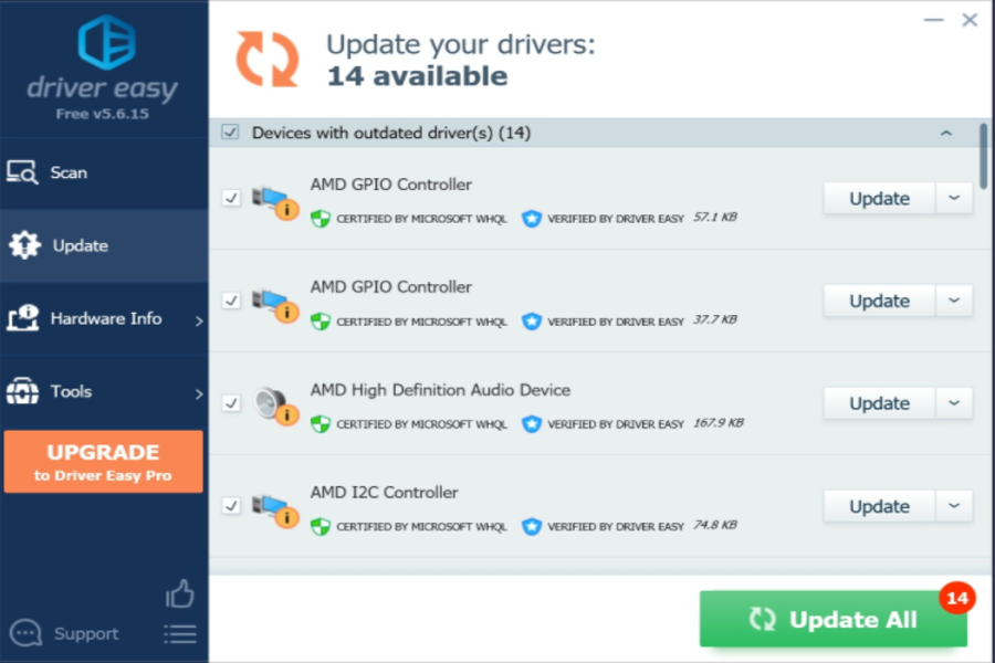 drivereasy windows 11 treiber-updater