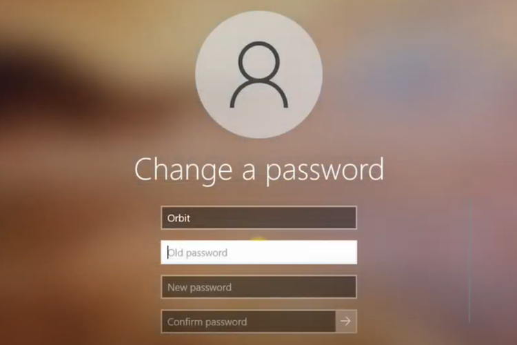 windows neues passwort eingeben