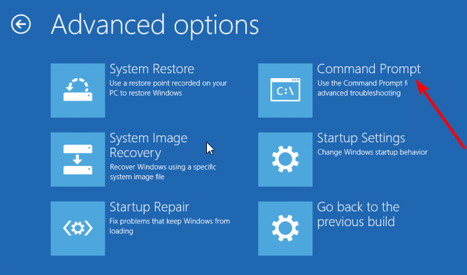 command prompt