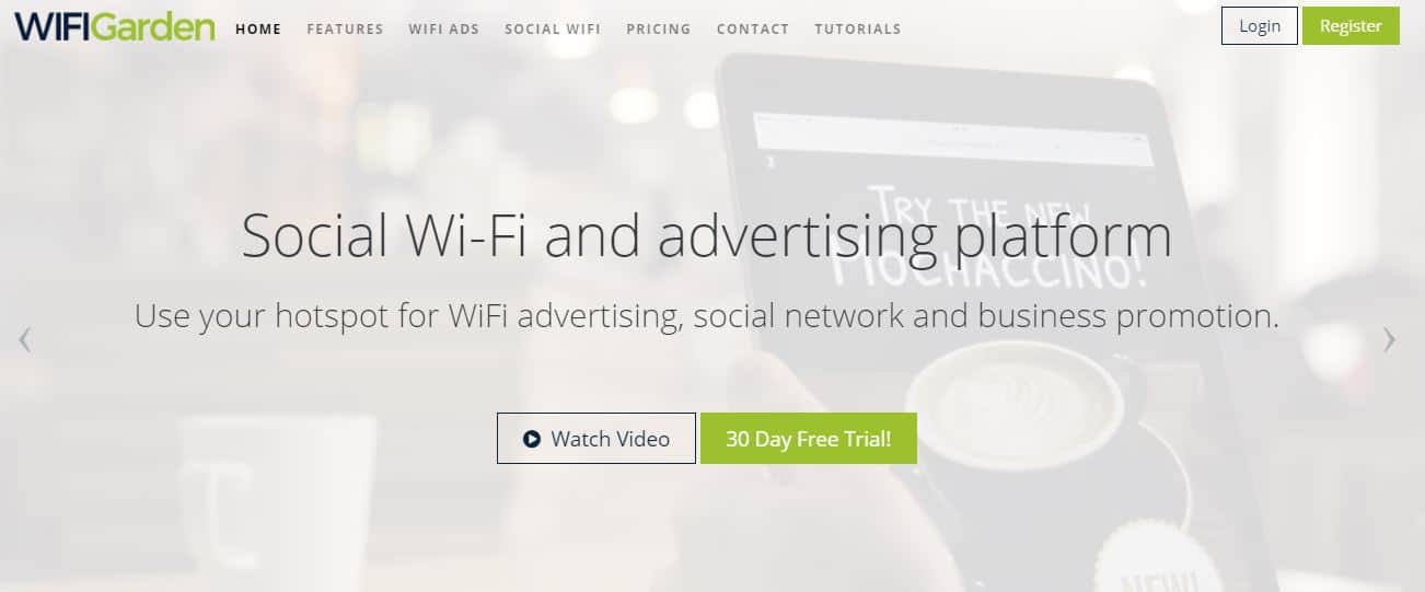 Software di pubblicità Wi-Fi