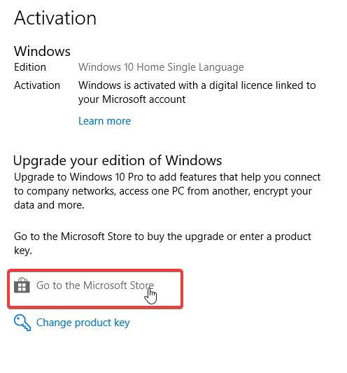 Zum Microsoft Store navigieren mein windows hat kein bitlocker
