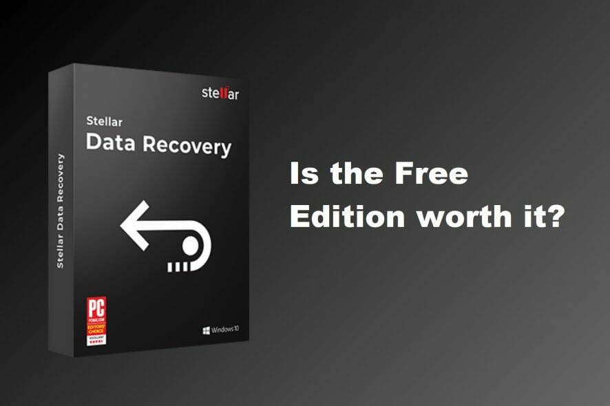 статус Stellar Data Recovery