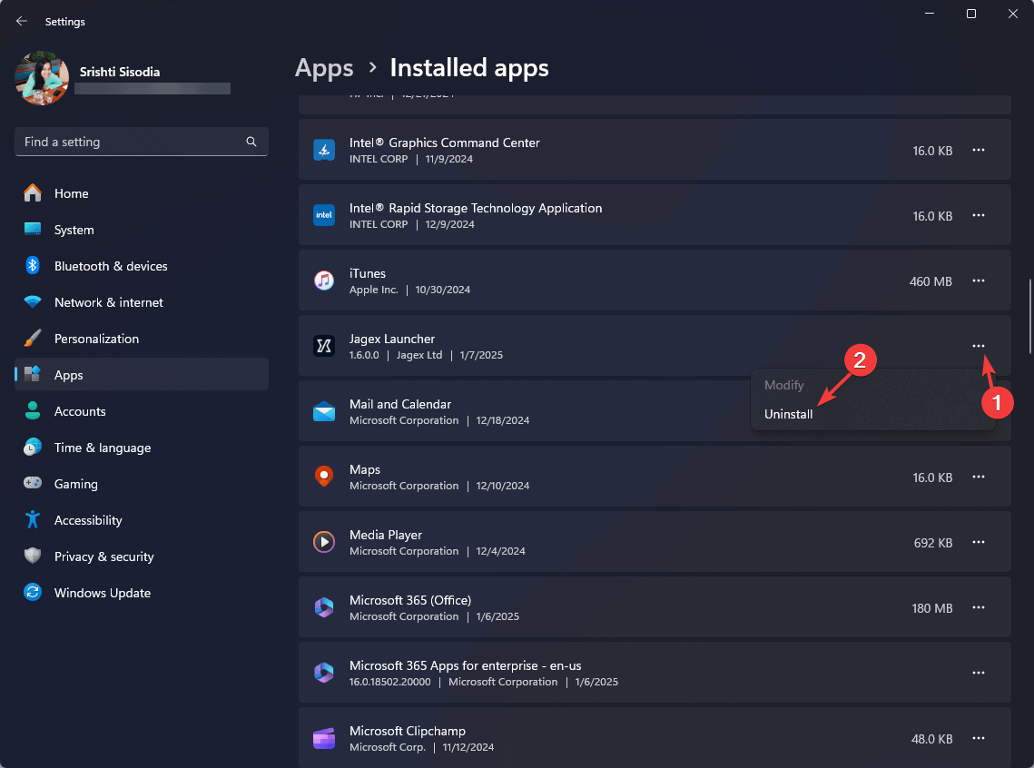 Uninstall jagex launcher hdos not showing