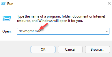 scrivi devmgmt.msc nel comando esegui e premi invio