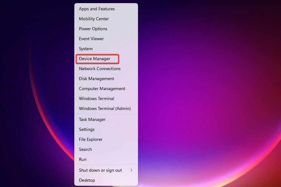 Launch device manager