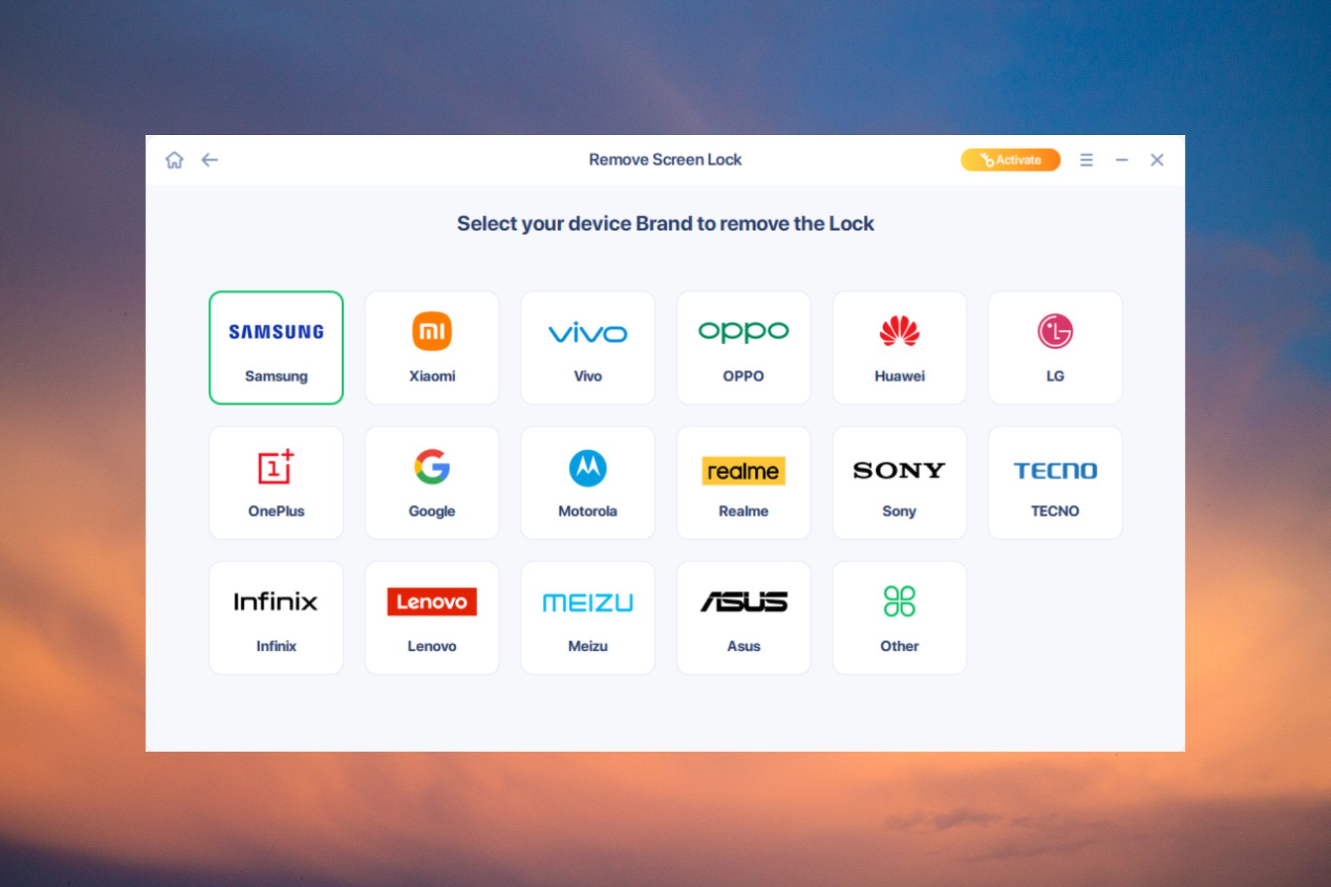 Como desbloquear telefone Samsung sem perder dados