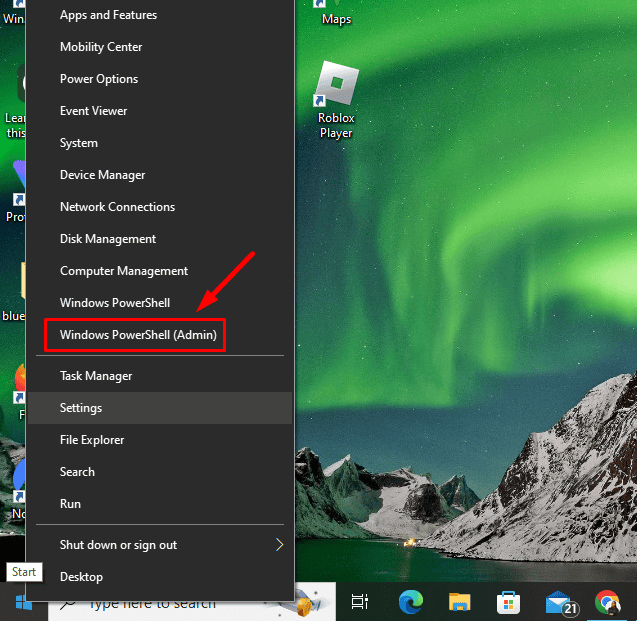 Windows PowerShell (Admin)